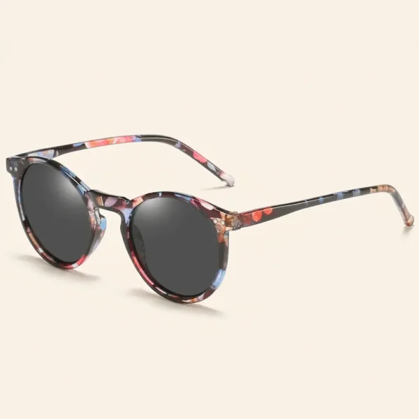 Okulary przeciwsłoneczne unisex o okrągłej oprawce
